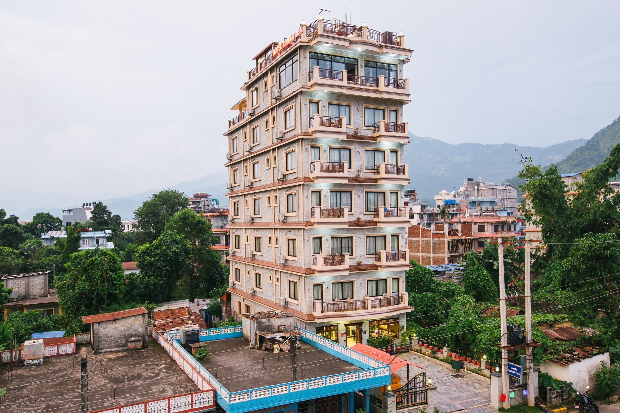 Hotel Romantica بوكْرا المظهر الخارجي الصورة